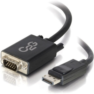 6FT BLK DISPLAYPORT M/ VGA M