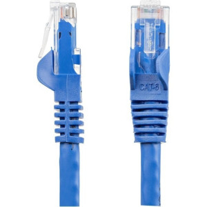 6IN CAT 6 BLUE SNAGLESS UTP ETHERNET CABLE