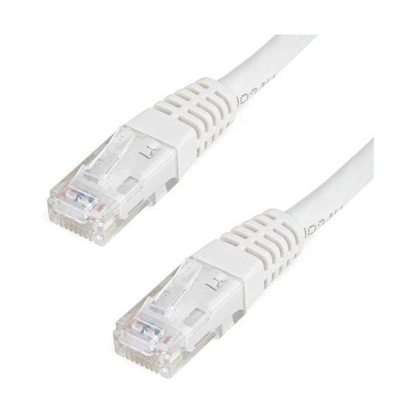 25 FT CAT 6 RJ45 UTP NETWORK PATCH CABLE WHITE