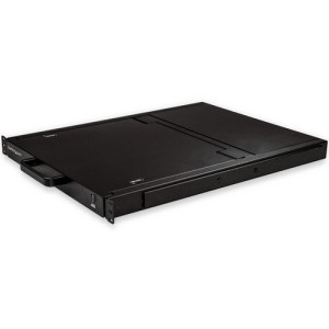 8PORT RACKMOUNT KVM CONSOLE 17IN LCD MOUNT PARTS CABLES INCL