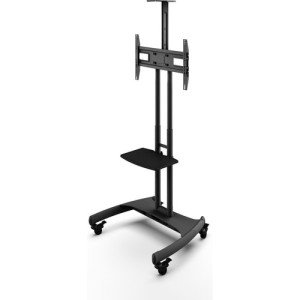 Kanto Living Kanto MTM65PL Mobile TV Mount with Adjustable Shelf -MTM65PL