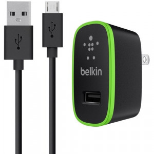 Belkin 12W USB-A Wall Charger + USB-A to Micro-USB Cable - F8M886TT04-BLK