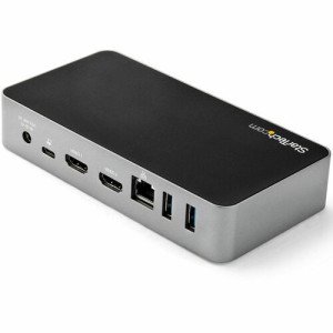 DUAL HDMI USB-C DOCK W/ 60W PD 1080P DUAL HDMI MONITOR GBE