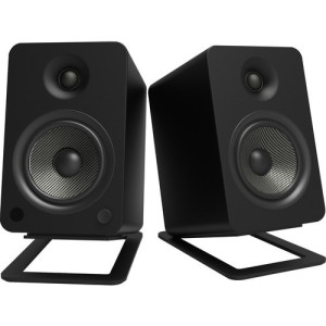 Kanto Living Kanto S6 Tilted Desktop Speaker Stands for Large Speakers -S6