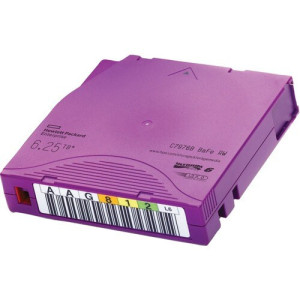 HPE LTO-6 Ultrium 6.25TB BaFe RW Custom Labeled Data Cartridge 20 Pack -C7976BL