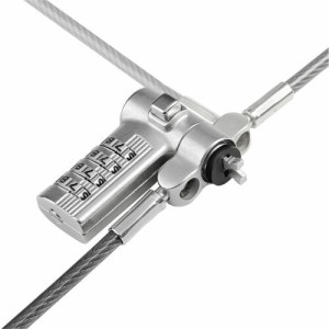 StarTech.com Universal Laptop Cable Lock 6.6ft, Serialized Combo Security Cable For Notebook -UNIVCS-LAPTOP-LOCK
