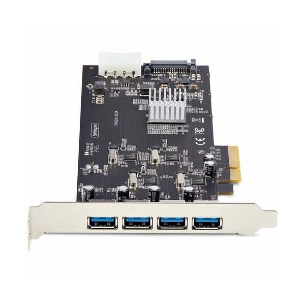 StarTech.com 4-Port USB PCIe Card, USB 3.2 5Gbps