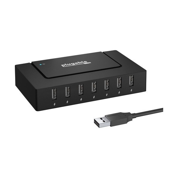 USB HUB WITH CHARGING USB 2.0 7-PORT 60W