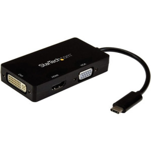 3IN1 VIDEO CONVERTER USB TYPE C TO VGA DVI OR HDMI 4K