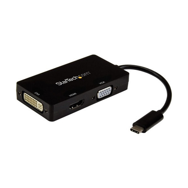 3IN1 VIDEO CONVERTER USB TYPE C TO VGA DVI OR HDMI 4K