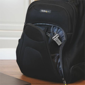 UNIVERSAL LAPTOP LOCK 6.6FT 3-IN-1 LOCKING SECURITY CABLE