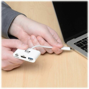 USB-C TO HDMI ADAP W/ USB HUB USB CHARGING USB 3.1 TO HDMI 4K
