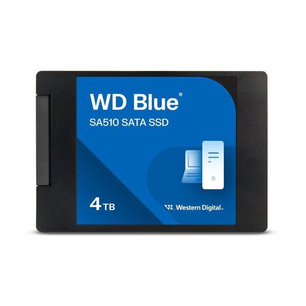 4TB WD BLUE SA510 SATA INTERNAL SSD III 6 GB/S 2.5/7MM UP TO 560 M