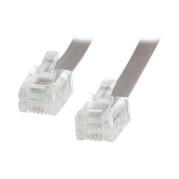 25FT RJ11 M/M TELEPHONE MODEM CABLE