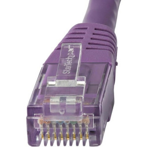 6FT CAT6 PURPLE MOLDED RJ45 M/M UTP GIGABIT PATCH CABLE