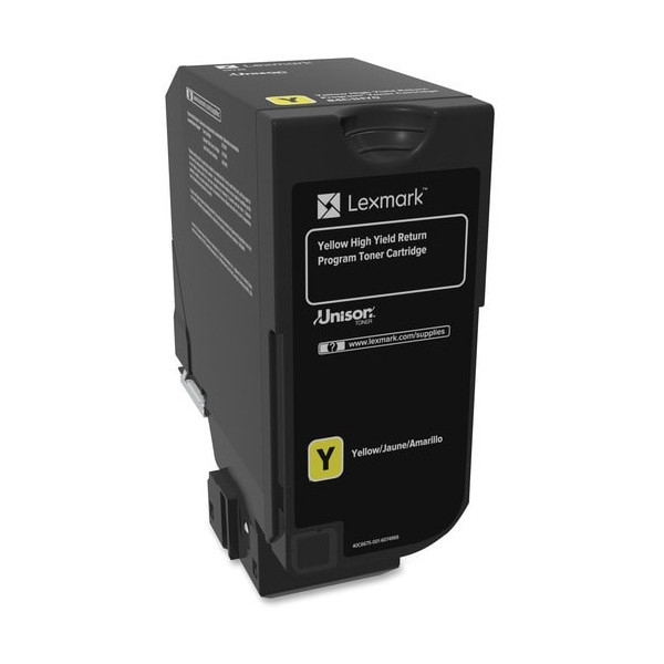 CX725 YELLOW HIGH YIELD RETURN PROGRAM TONER CARTRIDGE