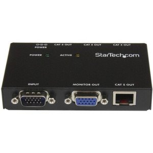 StarTech.com 4 Port VGA Over CAT5 Video Extender - 450ft (150m) - ST1214T