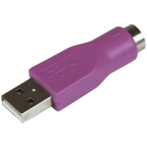 Keyboard adapter - 6 pin PS/2 (F) - 4 pin USB Type A (M)  GC46MFKEY