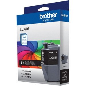 Brother LC401BKS Original Standard Yield Inkjet Ink Cartridge - LC401BKS