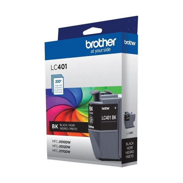 Brother LC401BKS Original Standard Yield Inkjet Ink Cartridge