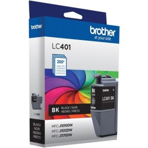 Brother LC401BKS Original Standard Yield Inkjet Ink Cartridge - LC401BKS