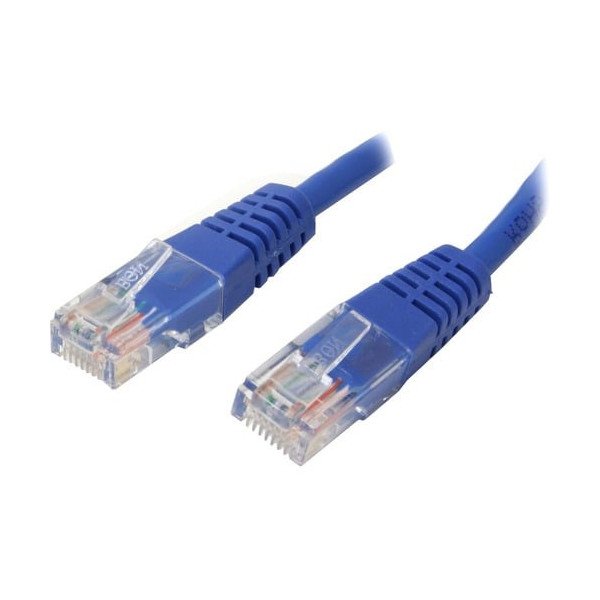 StarTech.com 50ft Blue Molded Cat5e UTP Patch Cable