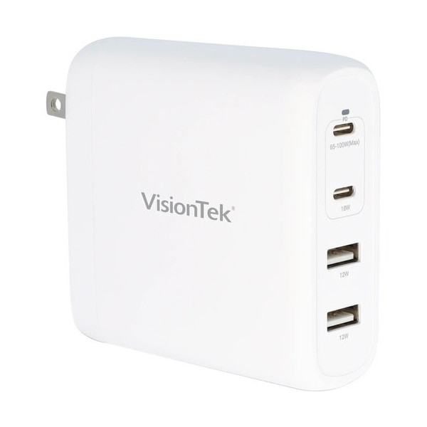 VisionTek 100W GaN II Power Adapter