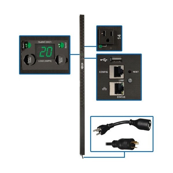 Tripp Lite by Eaton PDUMVR20NETLX 24-Outlet PDU