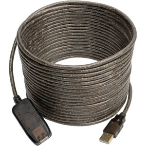 Tripp Lite by Eaton USB 2.0 Active Extension Cable (USB-A M/F), 25 ft. (7.6 m) - U026-025