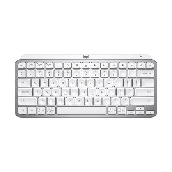 Logitech MX Keys Mini (Pale Grey) - Wireless Connectivity - Bluetooth