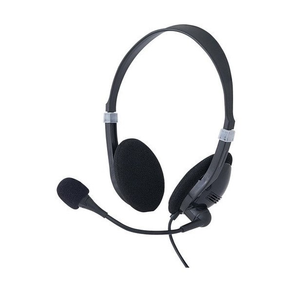 Verbatim Stereo Headset with Microphone and In-Line Remote