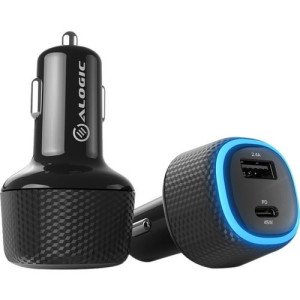 Alogic Rapid 2 Port USB-A + USB-C Car Charger - CRCA57