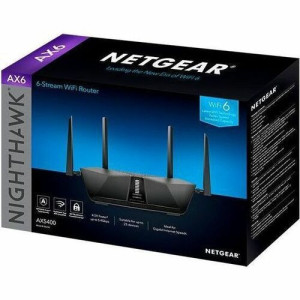 Netgear Nighthawk RAX50 Wi-Fi 6 IEEE 802.11 a/b/g/n/ac/ax Wireless Router - RAX50-100CNS