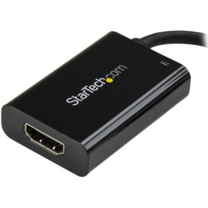 StarTech.com USB C to HDMI 2.0 Adapter 4K 60Hz with 60W Power Delivery Pass-Through Charging - CDP2HDUCP