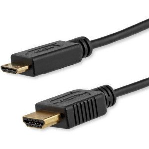 6ft Mini HDMI to HDMI Cable with Ethernet -HDMIACMM6S