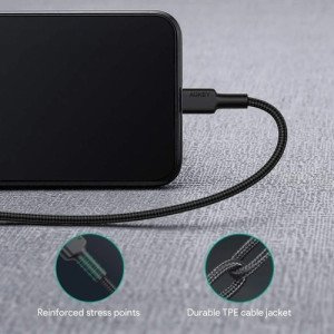 Eva Groups AUKEY USB-C to Lightning PD Charging Cable -CB-CL1