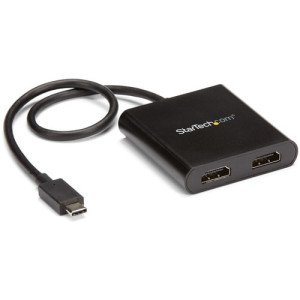 USB-C to Dual HDMI Adapter, USB Type-C Multi-Monitor MST Hub -MSTCDP122HD