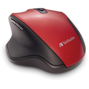 Verbatim Silent Ergonomic Wireless Blue LED Mouse -70243