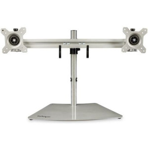 Dual Monitor Stand, Free Standing Desktop Pole Stand for 2x 24 -ARMDUOSS