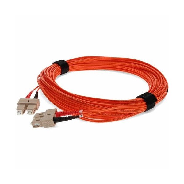 5m Multi-Mode fiber (MMF) Duplex SC/SC OM1 Orange Patch Cable