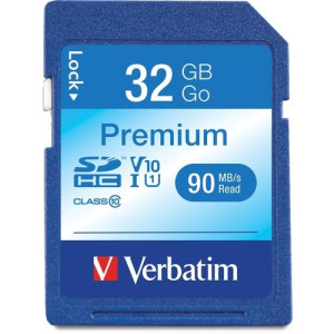 Verbatim 32GB Premium SDHC Memory Card - 96871