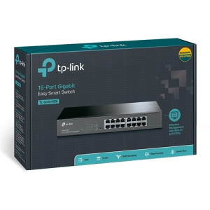 TP-Link 16-Port Gigabit Easy Smart Switch -TL-SG1016DE