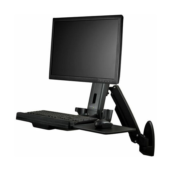 Foldable wall mounted standing desk-