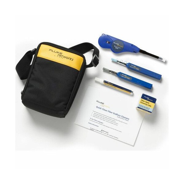 Fluke Networks NFC-KIT-CASE-E Fiber Optic Cleaning Kit