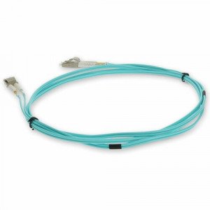 5m Laser-Optomized Multi-Mode fiber (LOMM) Duplex LC/LC OM4 Aqua Patch Cable -ADD-LC-LC-5M5OM4