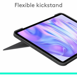 Logitech Combo Touch Keyboard/Cover Case for 11" Apple iPad Pro 11 (2024) Tablet -920-012659