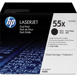 HP 55X (CE255XD) Original Toner Cartridge - CE255XD