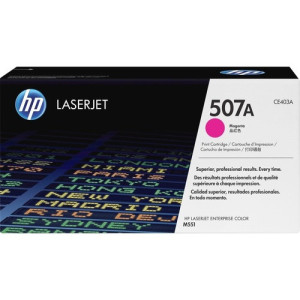 HP 507A (CE403A) Original Laser Toner Cartridge - CE403A