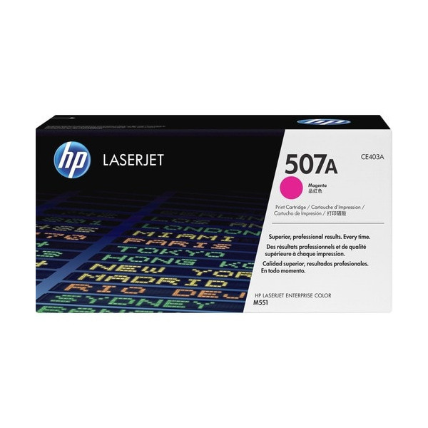 HP 507A (CE403A) Original Laser Toner Cartridge