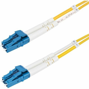 6m (19.7ft) LC to LC (UPC) OS2 Single Mode Duplex Fiber Optic Cable -SMDOS2LCLC6M